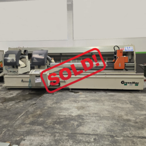Troncatrice doppiatesta GreenMac TD 500 GE