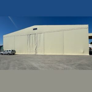 CTS self-supporting PVC sheds