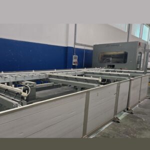 Emmegi Quadra milling and cutting line